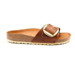 Birkenstock Madrid Big Buckle Cognac